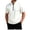 A010-White, variant on Sweatshirts For Men Short Sleeve Zip Up Mock Neck Sweatshirt Relaxed Fit Mens Casual Pullover Top with Pocket