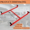 thumbnail image 1 of AKDSteel Chariot Élévateur de Lit de Camion Global Robuste, 800 Lb, Réglable, Compatible avec la Plupart des Plateaux de Ramassage pour Réparation Automobile, 1 of 6