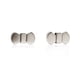 thumbnail image 1 of Aretes de plata .925 BELLAPLATA MF broquel Moño de muñeca de plata reflejante, 1 of 4