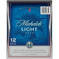 thumbnail image 4 of Michelob Light American Lager Beer 12 pack 12 fl oz Glass Bottles 4.3% ABV, 4 of 5