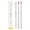 White Black Red, variant on BRAWNA Pro Contour Peel Off Pencil for Eyebrow and Lip Mapping - Set of 2 - Red - PMU Supplies- Lip Blushing Supplies