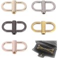 thumbnail image 1 of 5 Pieces Adjustable Metal Chain Buckles Chain Adjuster Buckle Chain Links Tiny Clip for Shoulder Strap Chain Strap Length for Handbag Backpacks (5 Colors), 1 of 4