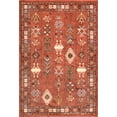 thumbnail image 2 of nuLOOM Wilma Transitional Tribal Area Rug, 6' 7" x 9', Orange, 2 of 2