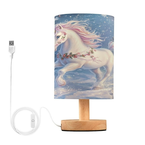 BZSMCE Lamp Modern Cute Christmas Unicorns Creative Patter Night Light