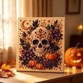 thumbnail image 5 of Halloween Diamond Painting Kit for Adults 3D Pearl Art DIY Craft Wall Decor Fall Seasonal Home Decoration Beginner Friendly Full Kit, Witch, 5 of 9