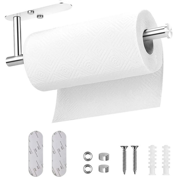Paper Towel Holder Punchfree Paper Towels Rack Stainless Steel Wall Mount Towel Bar Walmart.ca