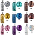 thumbnail image 3 of 3 Pzs Body Glitter Maquillaje Cabello Cuerpo Brillos Colores, 3 of 10