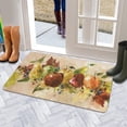 thumbnail image 5 of Multi Fruits Apple Pattern Doormats,Non-Slip Absobant Mats Friendly Floor Door Mats for Indoor Outdoor Bathroom, 5 of 6