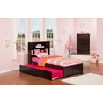 thumbnail image 6 of Newport Twin Extra Long Bed with Footboard and Twin Extra Long Trundle in Espresso, 6 of 7