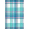 thumbnail image 5 of SKYSONIC 6 Pack Blue and Green Grid Kitchen Towels Soft Highly Absorbent Dish Towels Reusable Tea Towels Set 28 x 18 Inch, 5 of 7