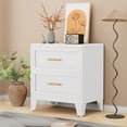 thumbnail image 5 of Erosoei Modern Metal Nightstand 2 Drawer Dresser for Bedroom, 5 of 5