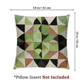 thumbnail image 4 of nygtbtfer Throw Pillow Case al Round Pattern Orient Tile Throw Pillow Square Pillowcase Home Decor 24x24in, 4 of 7