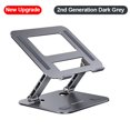 thumbnail image 1 of Soporte para portátil MC 515, soporte plegable para portátil de aleación de aluminio, soporte para portátil Macbook Air Pro de 10-17 pulgadas, soporte para ordenador portátil Tan Jianjun unisex, 1 of 2
