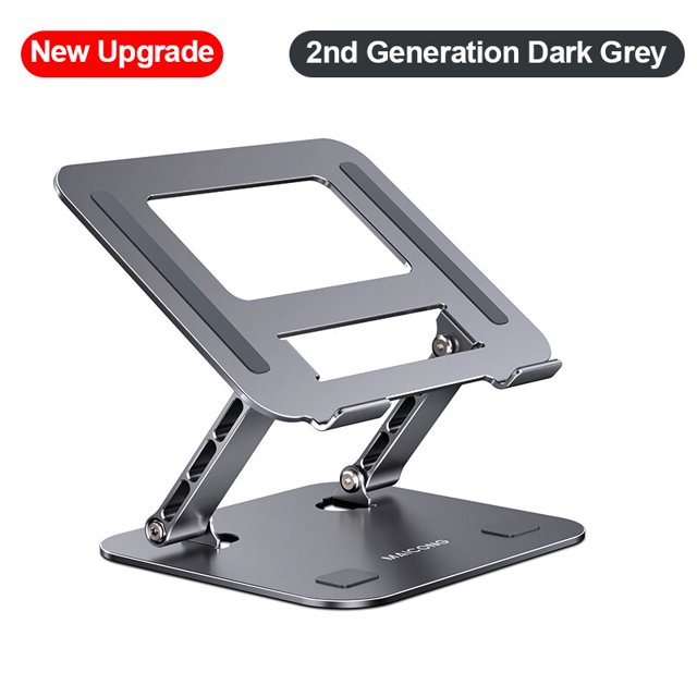 Soporte para portátil MC 515, soporte plegable para portátil de aleación de aluminio, soporte para portátil Macbook Air Pro de 10-17 pulgadas, soporte para ordenador portátil Tan Jianjun unisex