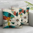 thumbnail image 3 of Pillow Cover,1950'S Mid Century Modern Throw Pillow Case Modern Cushion Cover Square Pillowcase Decoration for Sofa Bed Chair Car 18 X 18 Inch, 3 of 5