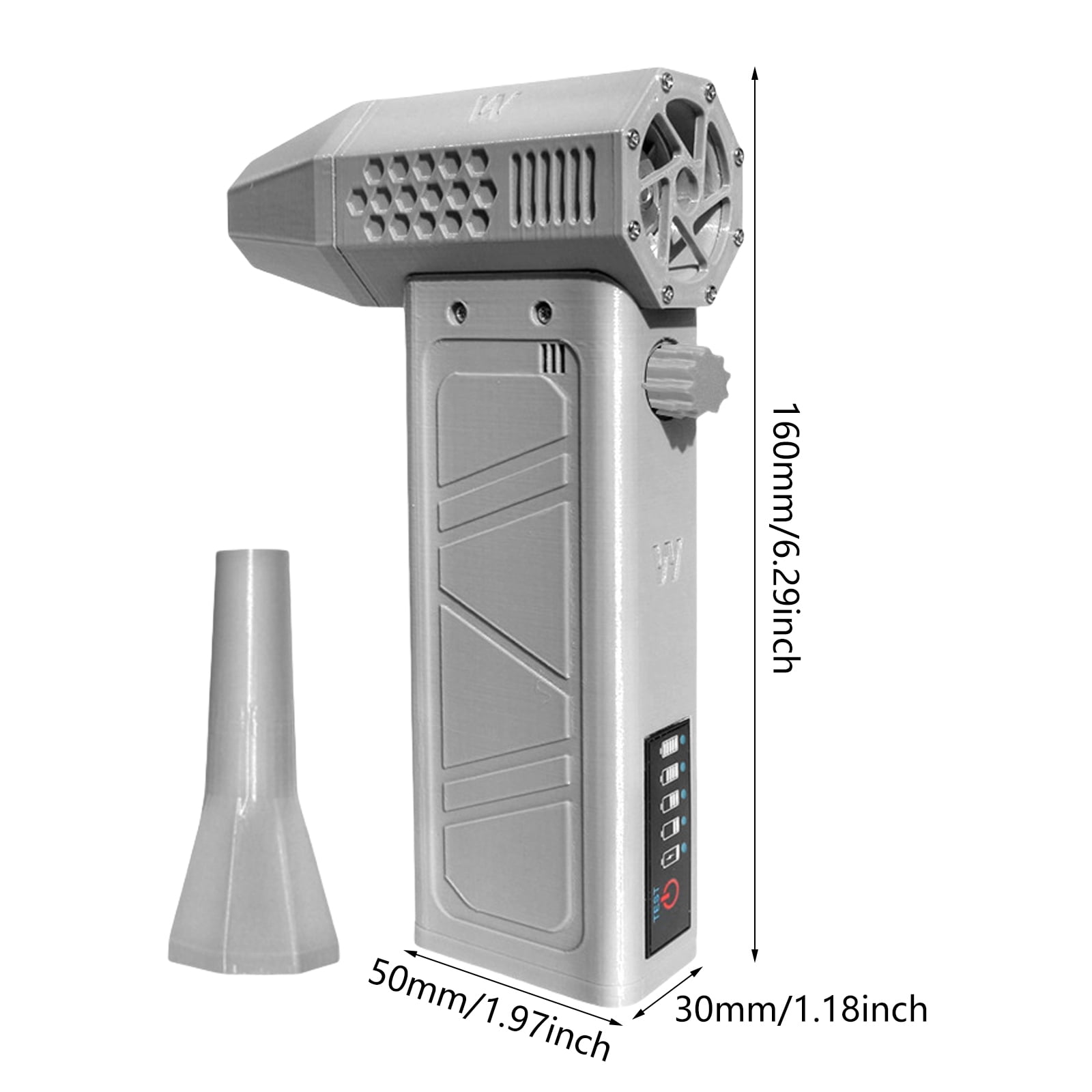 140000RPM Compressed Air Dusters Cleaner Air Blower for PC Cleaning Electric Air Dusters Speed Adjustment Rechargeable