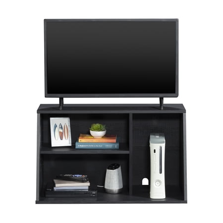 MAINSTAYS GAMER TV STAND CONSOLE FOR TV’S UP TO 32″, BLACK FINISH