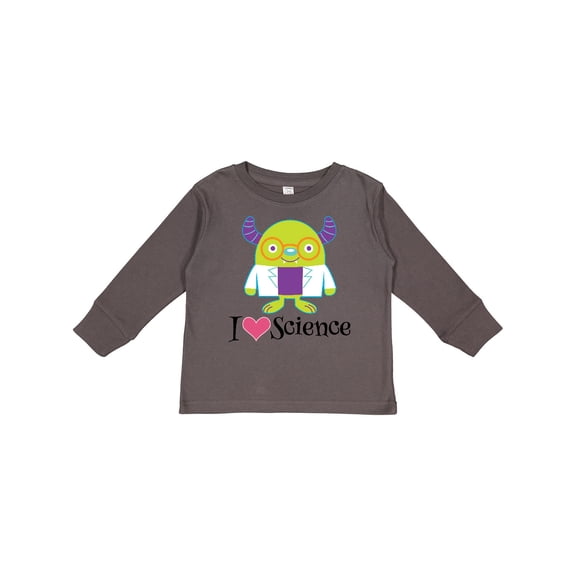 Inktastic Scientist I Love Science Future Childs Shirt Boys or Girls Long Sleeve Toddler T-Shirt