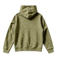 thumbnail image 3 of Women Leopard Print Hoodie Long Sleeve Casual Pullover Sweatshirt Relaxed Fit Soft Hooded Top, 3 of 4