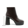 thumbnail image 6 of BURUDANI Women's Platform Block Heel Ankle Boots, 6 of 6