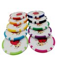 thumbnail image 3 of Bangcool 10PCS Golf Ball Marker Assorted Colors Golf Ball Position Marker Golf Equipment, 3 of 10