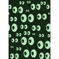 thumbnail image 1 of Ahgly Company Machine Washable Indoor Rectangle Transitional Night Black Area Rugs, 2' x 3', 1 of 7