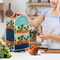 thumbnail image 3 of HELLHERO Food Processor Cover 1Pcs Top Handle for Household, Palm Trees at Sunset, 3 of 6