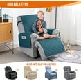 thumbnail image 5 of Aorsher 100% Waterproof Recliner Chair Covers, Washable Slipcover with Pocket, Non-Slip Dog Chair Cover Furniture Protector with Elastic Straps for Pets, 5 of 15