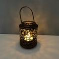 thumbnail image 1 of Iron Hand-held Hollow Lantern Candle Led Candle-use Handicraft Decoration Home Decoration, 1 of 6