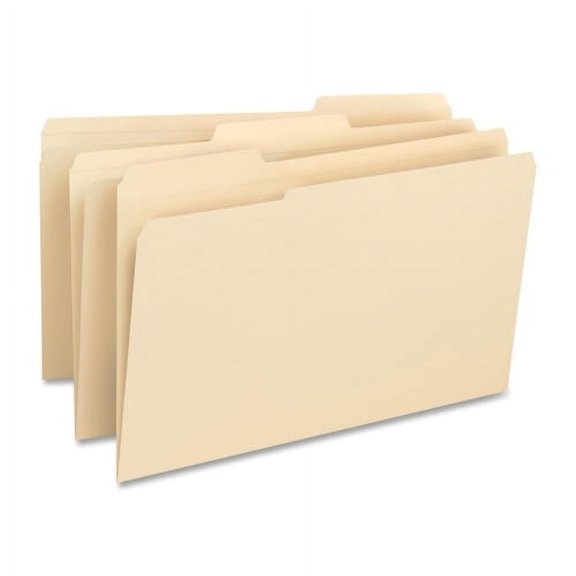 Business Source, BSN78950, 1/3 Cut Tab Plain Manila File Folders, 150 ...