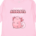 thumbnail image 4 of Inktastic Always Axolotl Questions Cute Curious Axolotl Boys or Girls Long Sleeve Toddler T-Shirt, 4 of 5