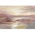 thumbnail image 2 of Vassileva, Silvia 24x17 Gold Ornate Wood Framed with Double Matting Museum Art Print Titled - Pink and Gold Landscape, 2 of 4