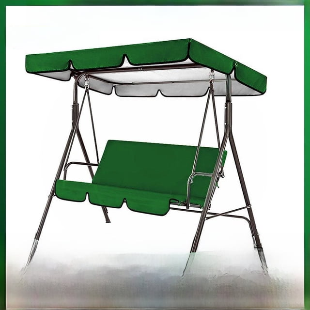 Juego de fundas para columpios, funda para techo de columpio para jardín, funda para asiento de columpio