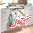 thumbnail image 5 of Tomatoes Slices Dishwasher Magnet Cover Magnetic Fridge Door Cover Home Kitchen Decor 23"x 26", 5 of 6