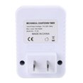 thumbnail image 3 of HLONK Mechanical US Plug Switches Timer Socket AC110V 12 Hour for Home Appliances Control Motorcycles Charging Timer 10A1200W, 3 of 12