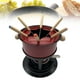 thumbnail image 1 of Fondue Maker Olla Fondue de Queso Olla de Acero Inoxidable Multiusos Caldo Fondue Set Fondue Pot para el Festival de Chocolate Queso, 1 of 8