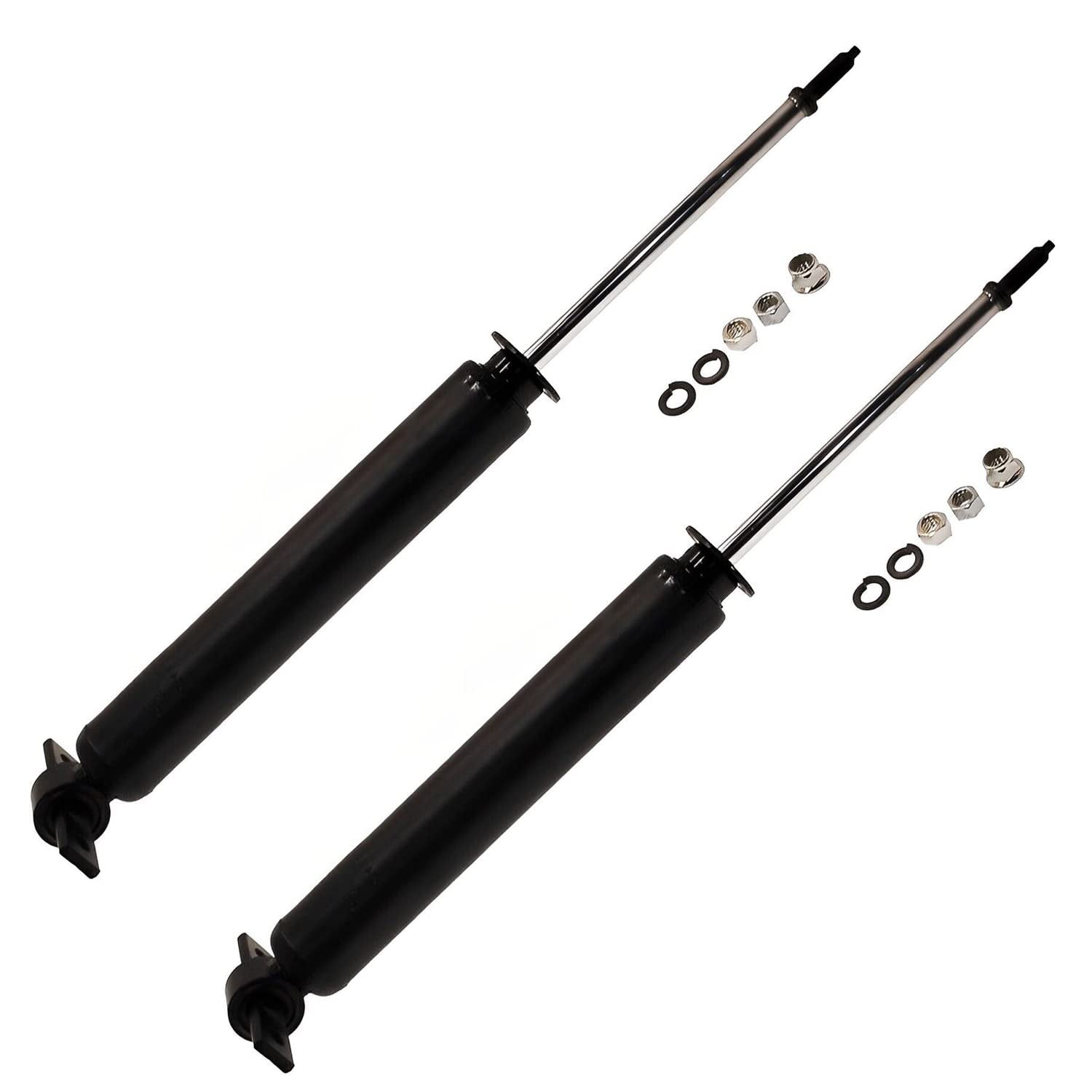 Detroit Axle - Front Struts Rear Shock Absorbers Lower Control Arms Sway Bars Outer Inner Tie Rods Replacement for 2013-2020 Ford Fusion FWD