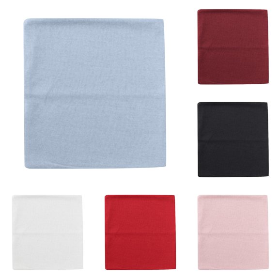 AWZXDE Autumn Winter Warm Scarf Pure Layer Light Neck Neckerchief Soft Accessory Blue