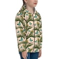 thumbnail image 5 of Pofeuu Butterflies And Peacock Feathers Print Teenage Zipper Hoodie Sweatshirts Hooded Casual Jackets With Pocket For Boys Girls-Medium, 5 of 6