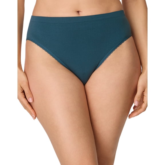 Maidenform High-Cut Brief Teal Regatta M Women's