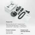 thumbnail image 4 of TELESIN Vehicle mounted bracket,Ball Head Camera Mount Alloy Mount Adapter Mount Camera Mount, 4 of 7