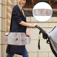 thumbnail image 7 of DIXRUYEE Stroller Organizer Vintage Floral Printed, 7 of 7