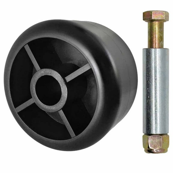 Parts 4 Outdoor 1Pk Deck Roller 3” x 2” with Hardware kit for G. Hopper Mower 426122 902284 243365