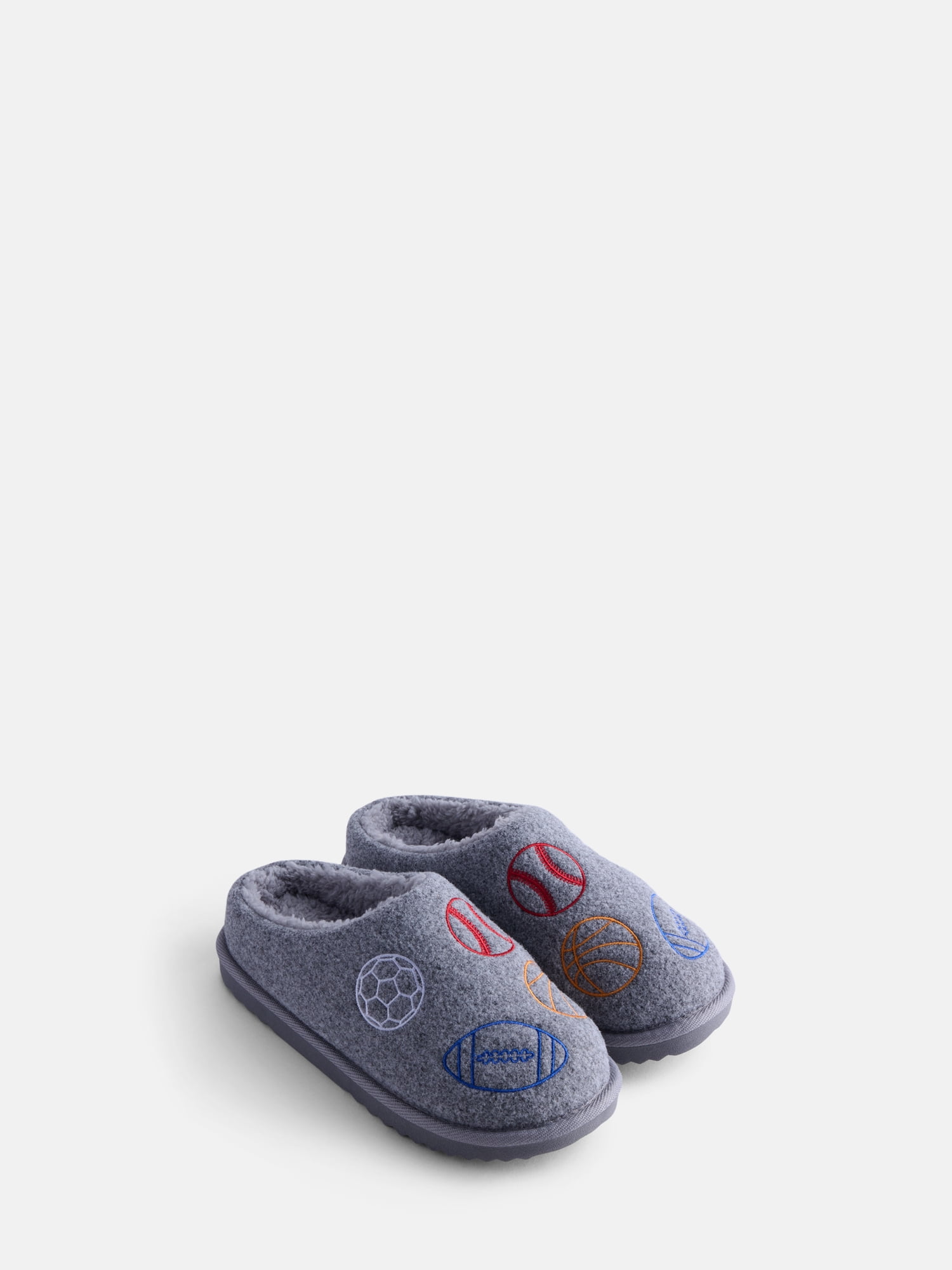 Wonder Nation Boys Sports Mule Slippers