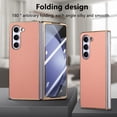 thumbnail image 5 of Allytech Galaxy Z Fold5 Case with Build-in Screen Protector, Full Body Protective Shockproof Anti-Scratch Bumper Phone Case for Samsung Galaxy Z Fold5 - Pink, 5 of 10