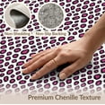 thumbnail image 5 of ODIKA Leopard Spotted Cheetah Print Tower Border Motif Flowing Dynamic for Dorm Room, Small Living Apartment, Stain Resistant Low Profile, 5 of 6