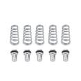 thumbnail image 2 of Eastbuy Robinet à Clapet - 6Pcs Pièces de Bière à Ressort Universel S'Adapte Boule & Broche Serrure Style Fût Post Remplacements (Argent), 2 of 8