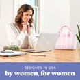 thumbnail image 5 of Fit + Fresh Bloomington Women's Lunch Bag with Containers, Pink Bows and Stripes, 5 of 6