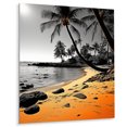thumbnail image 2 of Designart "Haven in Tropical Hawaii II" Nautical & Beach Metal Wall Art, 2 of 5