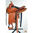 thumbnail image 4 of 15 In Hilason Gaited Western Trail Pleasure Endurance Horse American Leather Saddle, 4 of 8